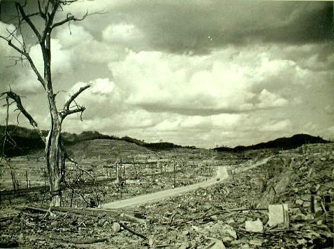 浜口町の高台から北方を望む