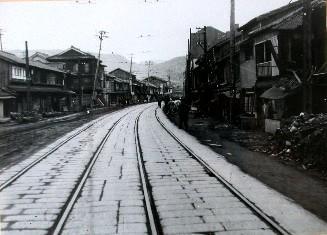 元船町電車通り