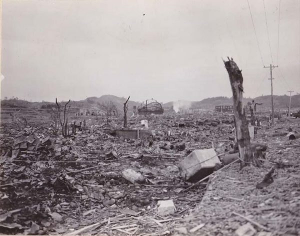 大橋町から北方向を望む