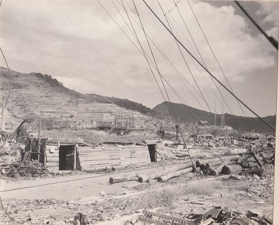 稲佐橋付近の掩蓋壕