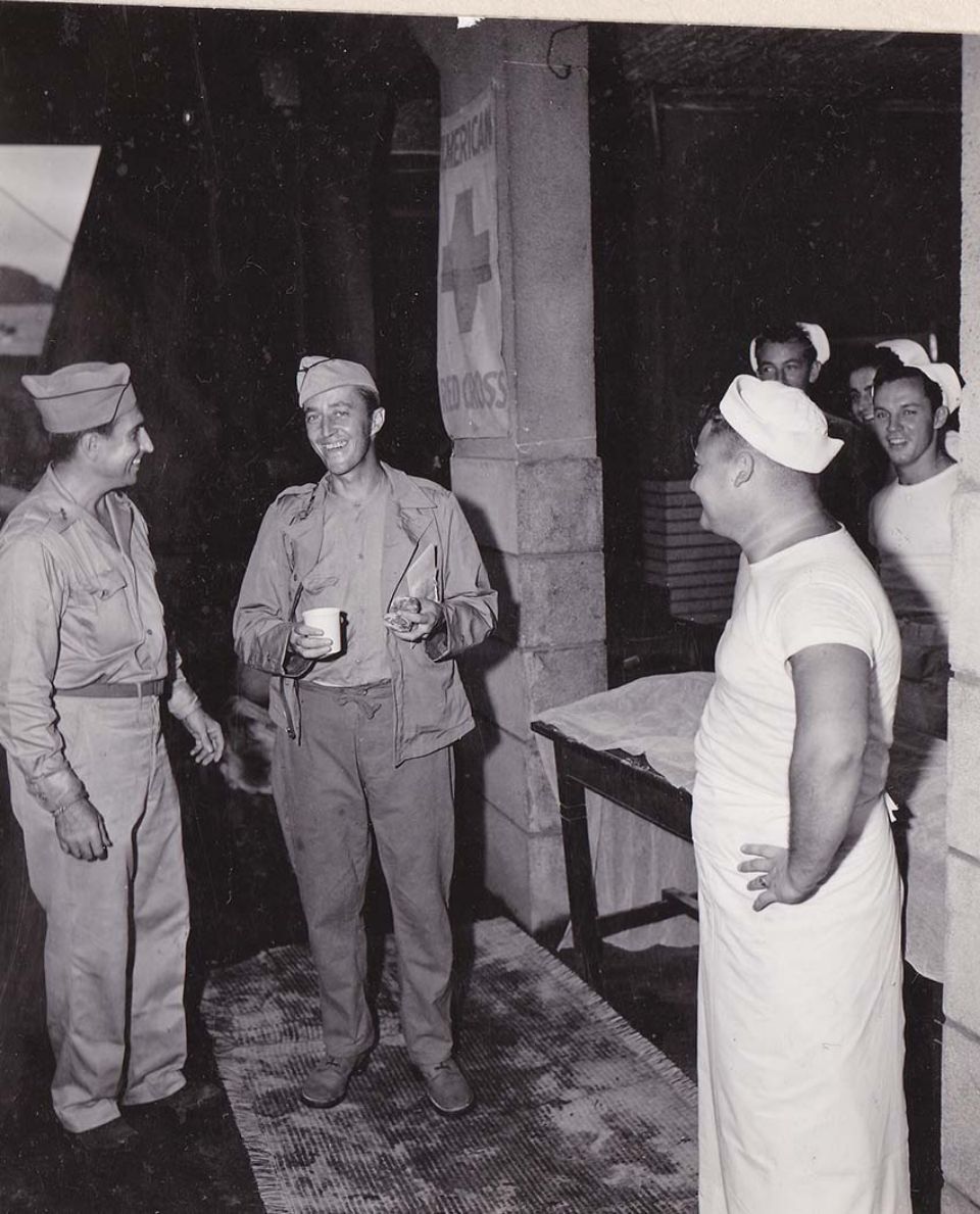 フィリピンで拘束され、長崎に収容された米兵