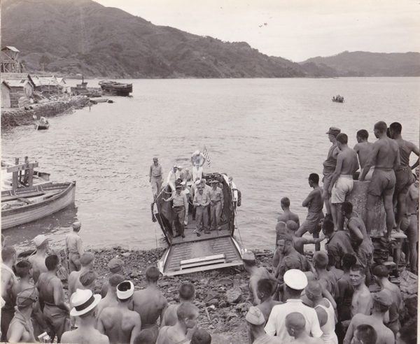 福岡俘虜収容所第2分所の視察