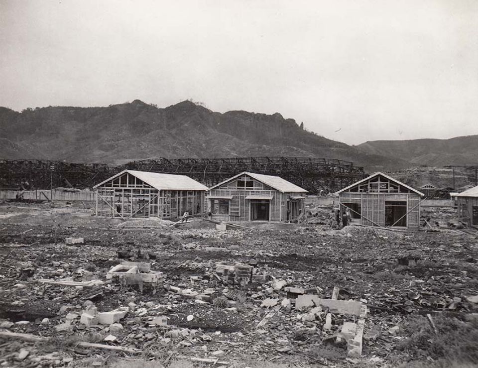 岩川町の戦災復興住宅