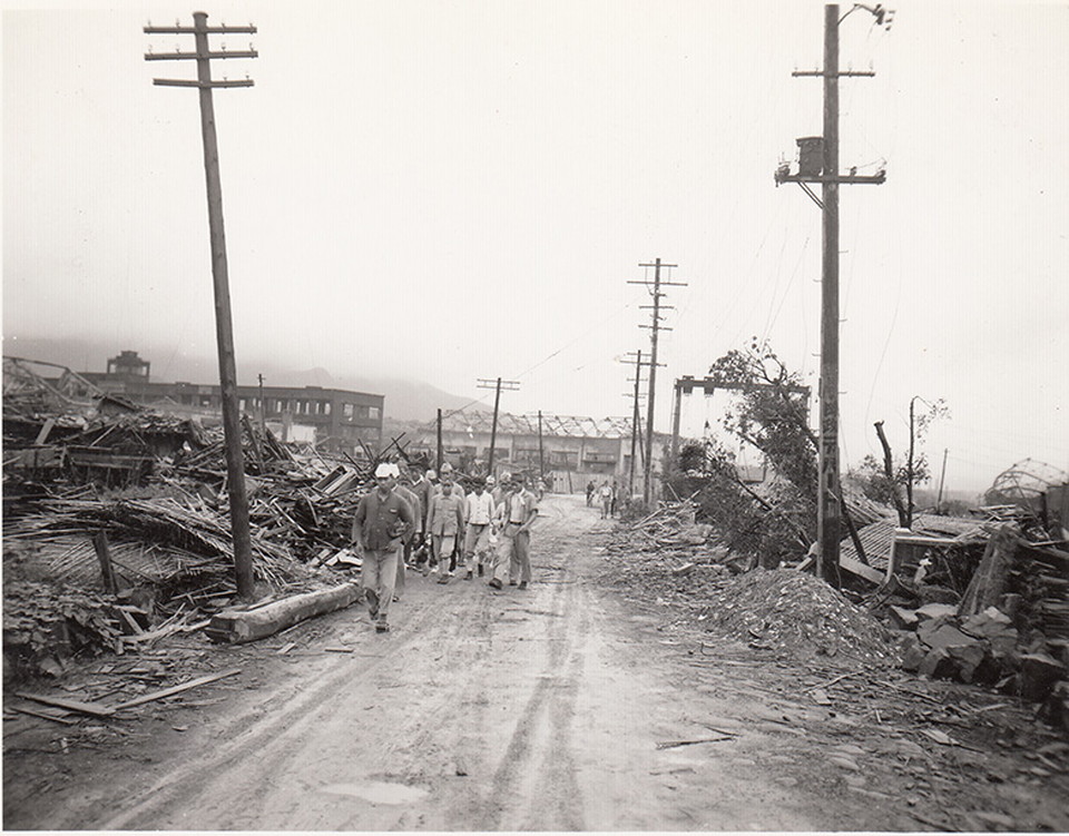 三菱長崎兵器製作所大橋工場付近