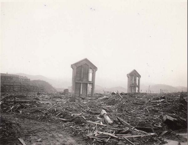 三菱長崎造船所浦上寮付近