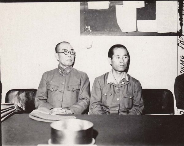 米軍との権限移譲交渉に臨む長崎地区の日本側使節団