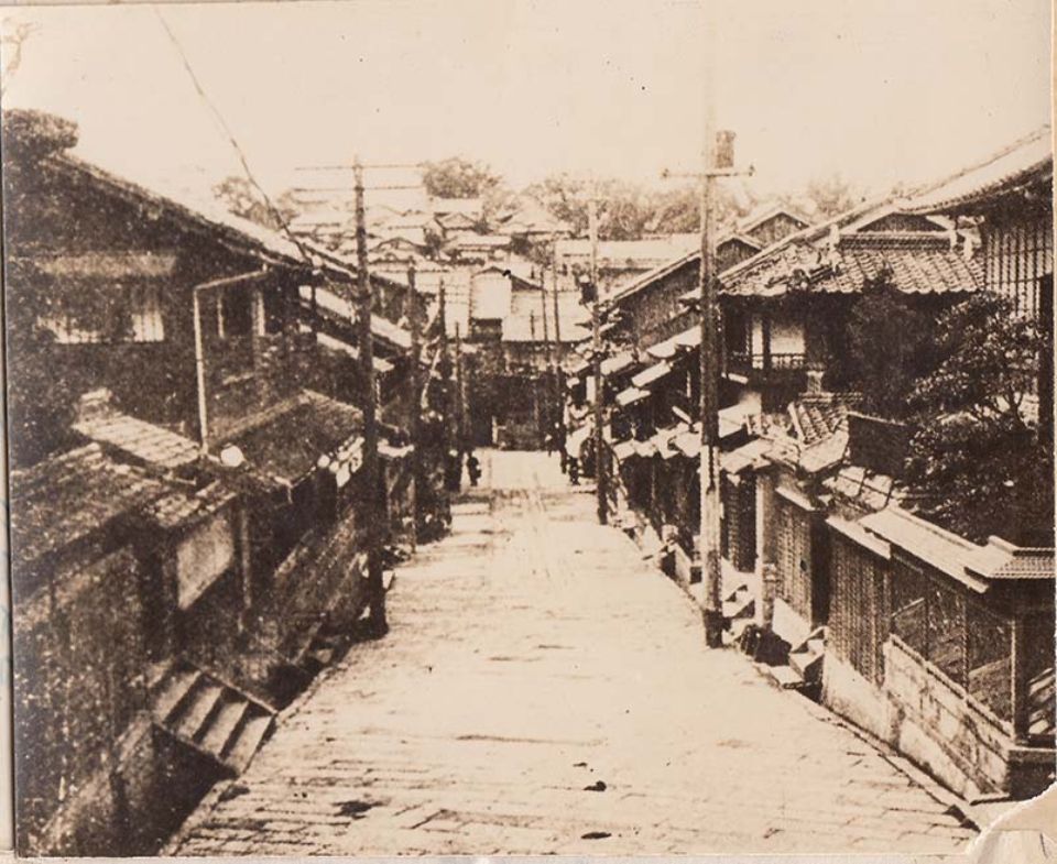 丸山遊郭（被爆前）
