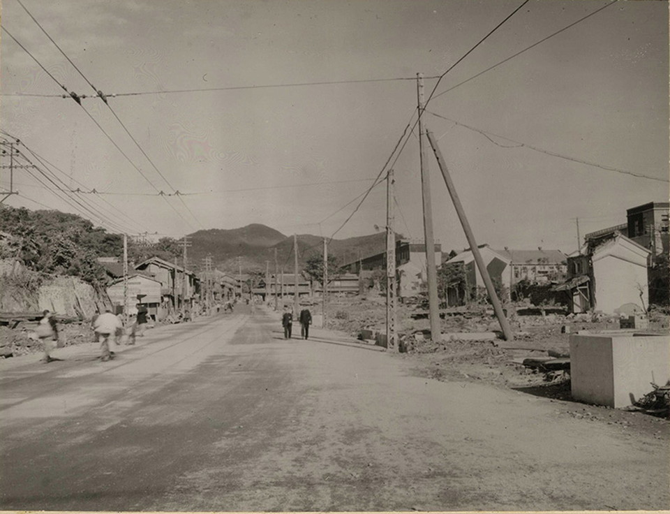 小川町の強制疎開地付近