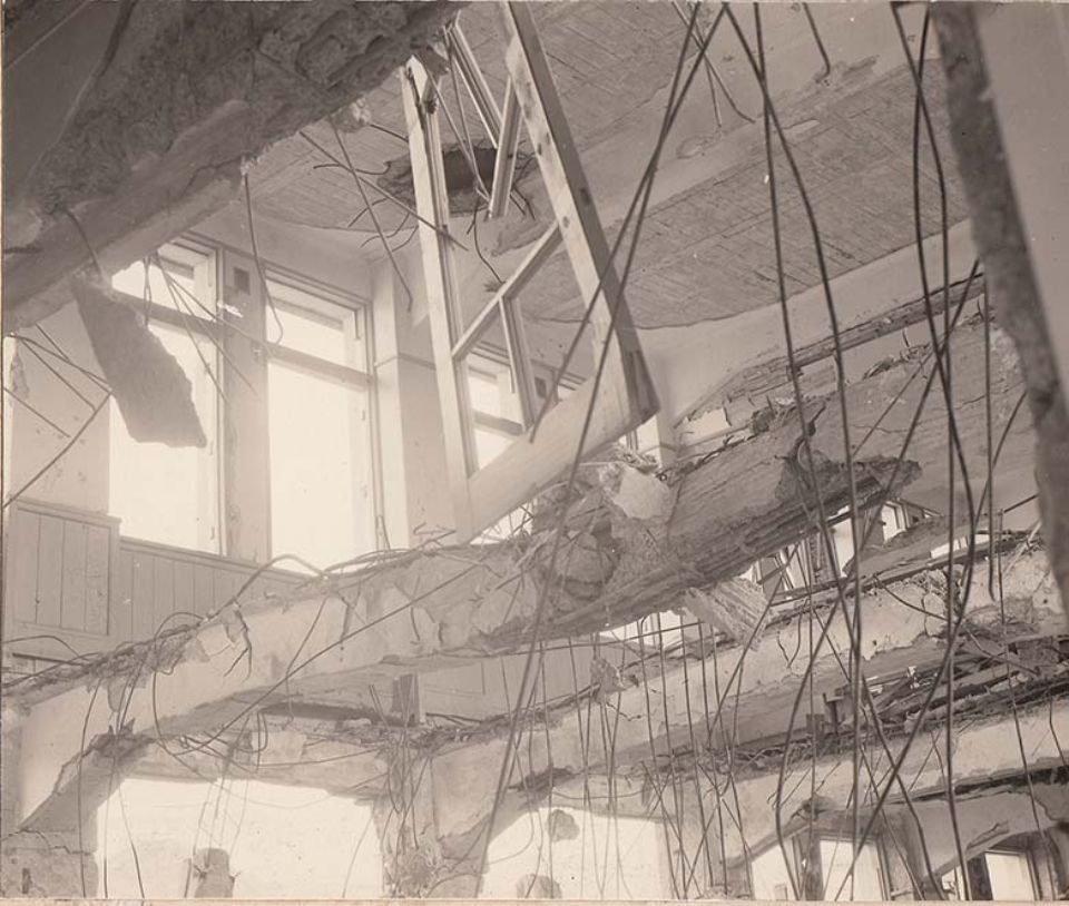 空襲と原爆の被害を受けた長崎師範学校