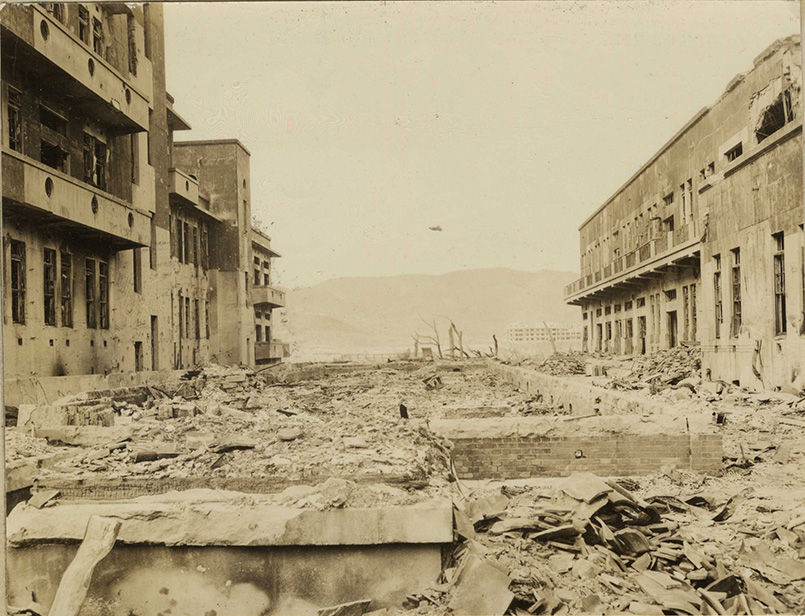 長崎医科大学附属医院旧物理的療法室跡