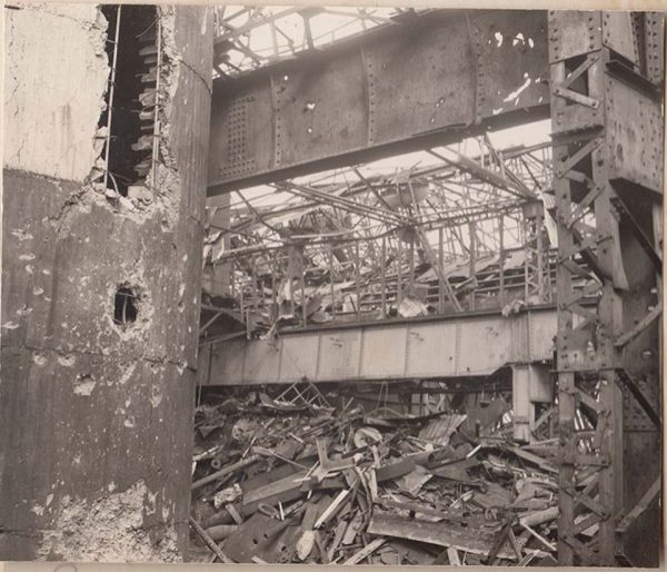 空襲と原爆の被害を受けた三菱長崎製鋼所第1工場