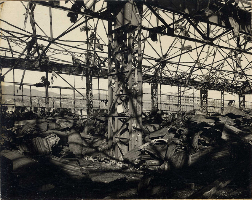 三菱長崎製鋼所第２工場機械工場内部