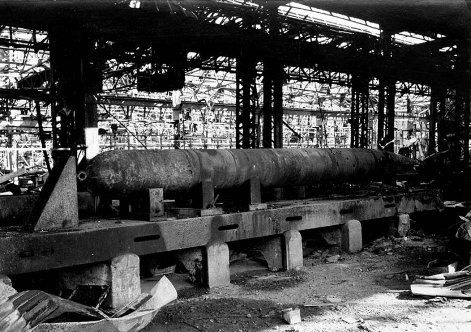 三菱長崎兵器製作所茂里町工場仕上工場