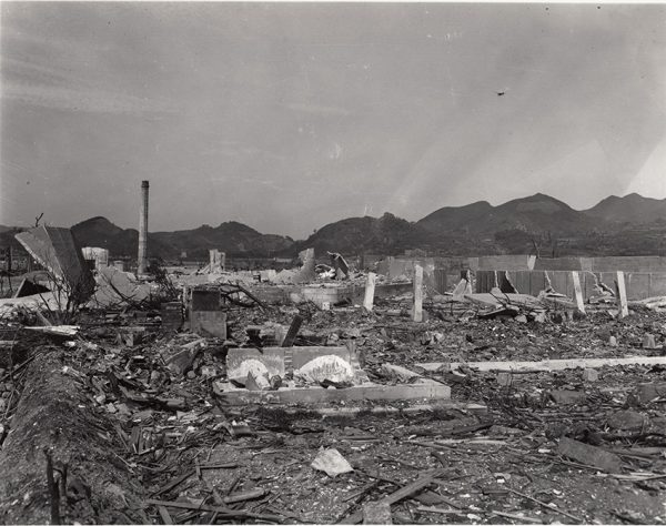 長崎刑務所浦上刑務支所敷地南西部付近（２枚つなぎ写真中左から1枚目）