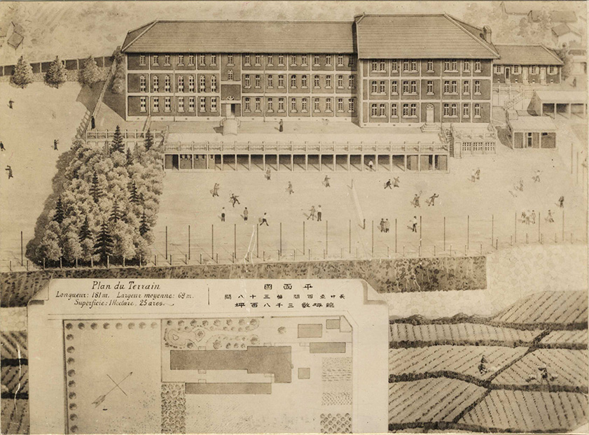 浦上第一病院（長崎公教神学校）（被爆前）