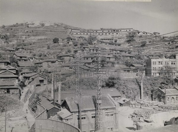 三菱長崎造船所立神工場付近