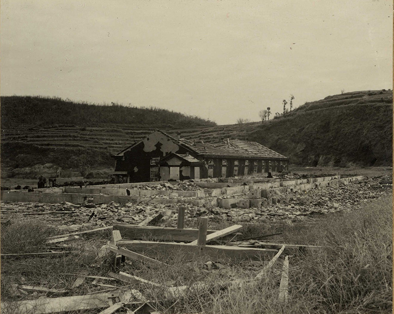 長崎市立商業学校武道場・別館一帯