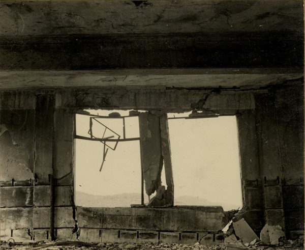 城山国民学校北校舎北棟2階北端内部