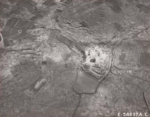上空から見た浦上天主堂一帯